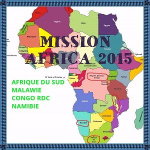 CARTE AFRIQUE MISSION 2015